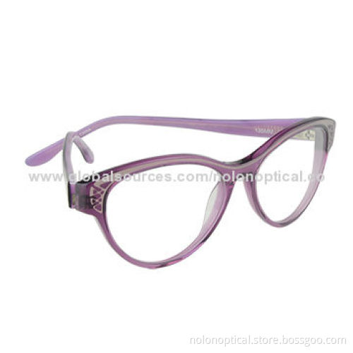 Foil Piece Insert into Acetate Front Optical Frames, OEM Orders Welcomed